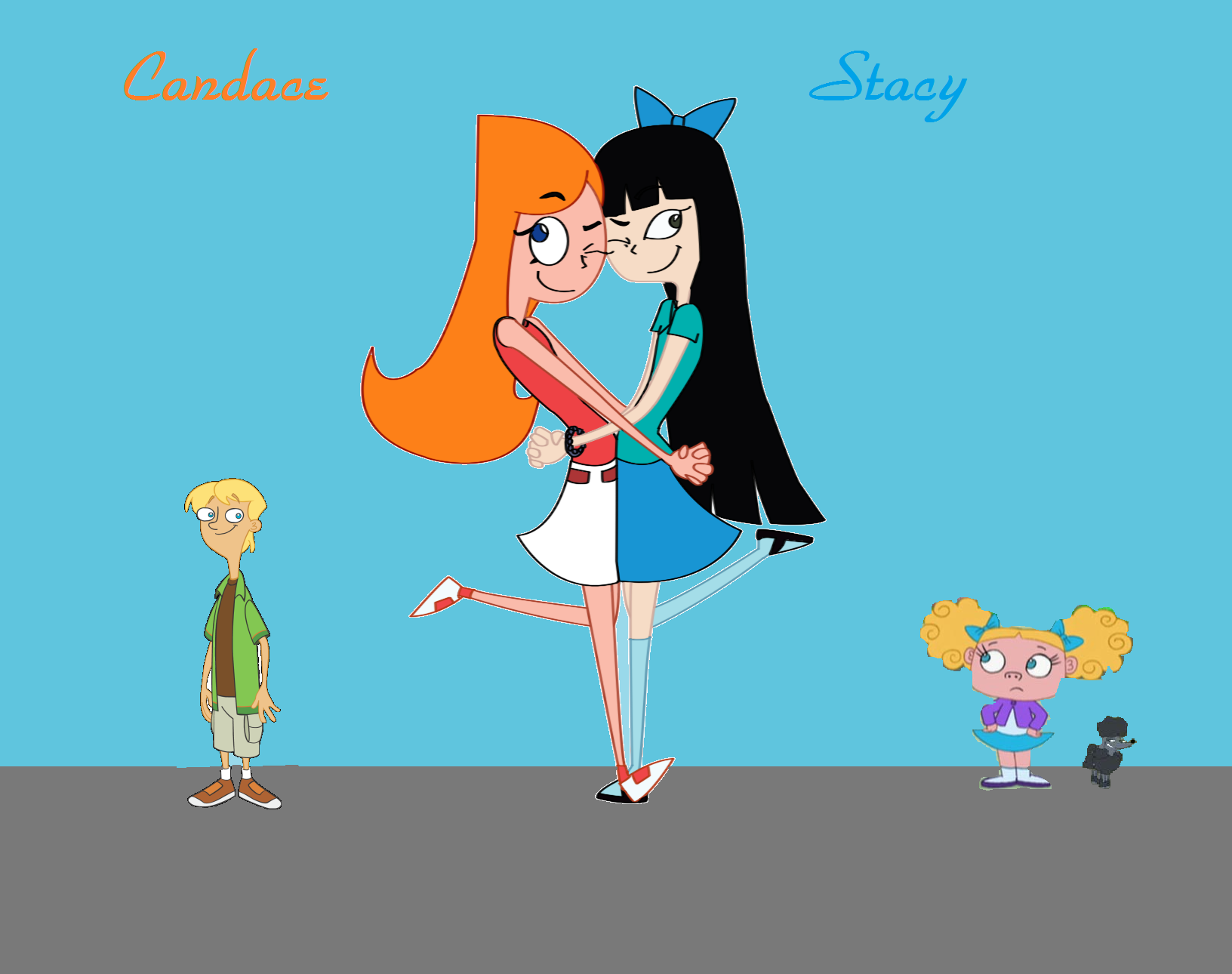 Candace And Stacy Phineas And Ferb Fanon