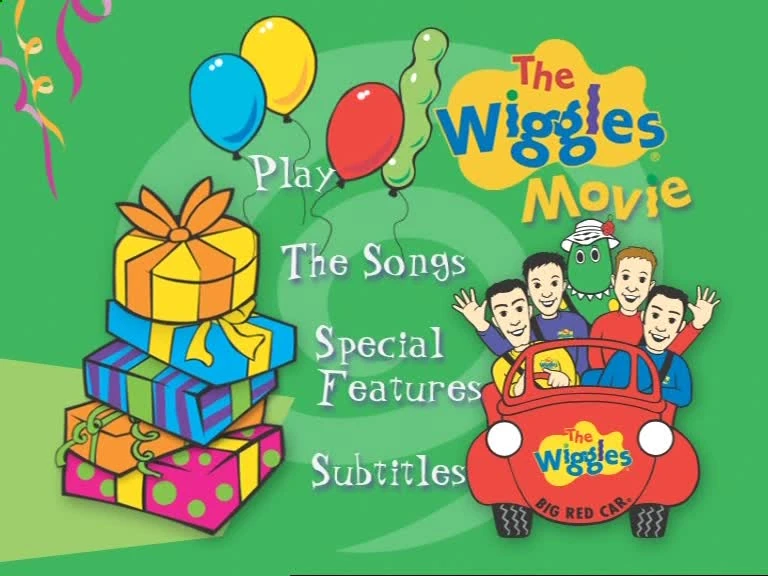Menu of The Wiggles Movie.