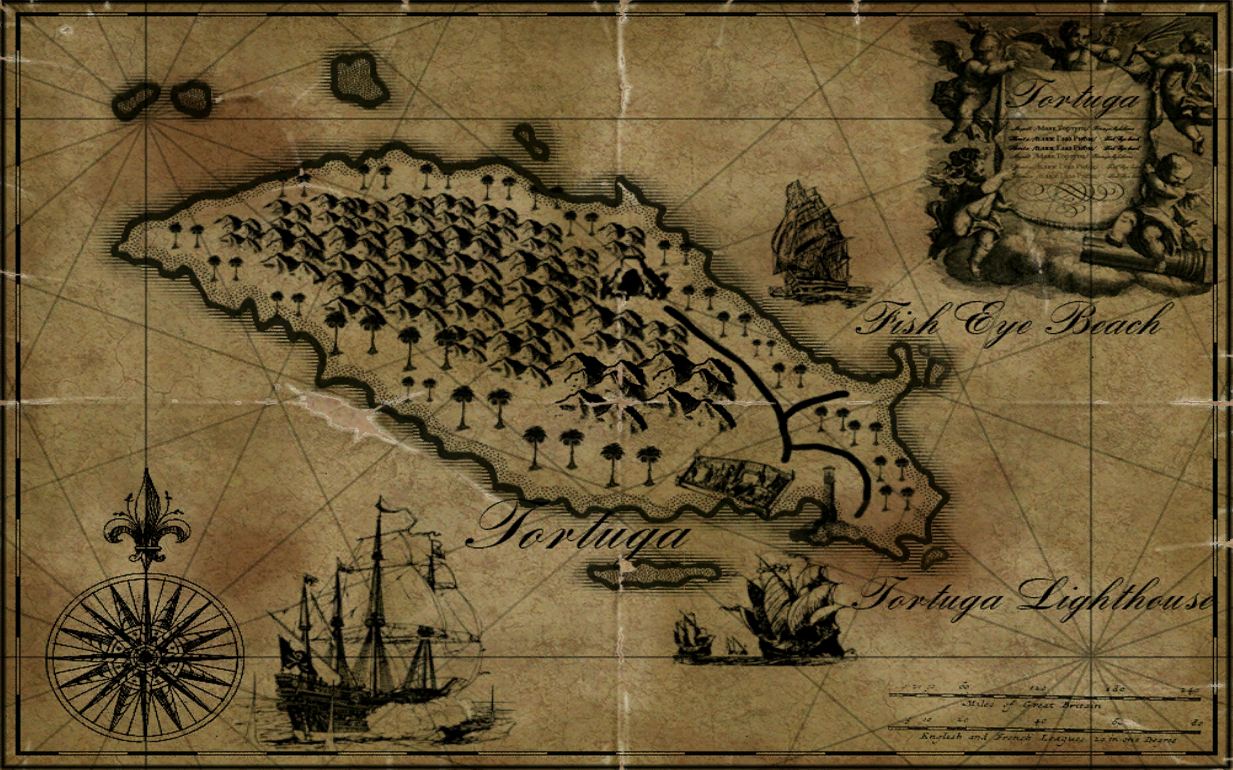 map of pirate waters