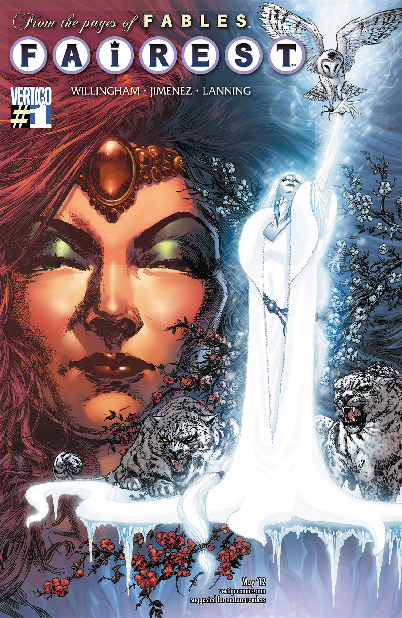 Variant by Phil Jimenez and Romulo Fajardo, Jr. - Fairest_Vol_1_1_Variant_b