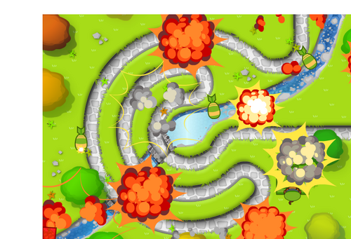 Black And Gold Games: Bloons Tower Defense 5 Wiki Temple Of The Monkey God