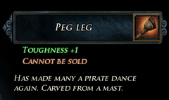 Peg Leg Description