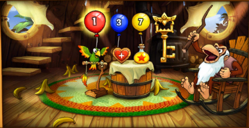 donkey kong country returns wii banana coins