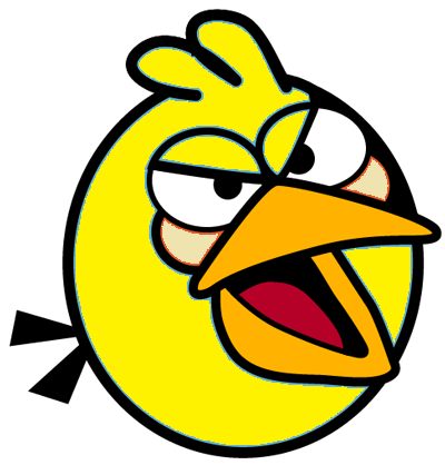 Yellow Bird Angry Birds Baby yellow bird is a