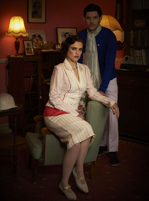 Image Katie McGrath and Colin Morgan 2.jpg Merlin Wiki BBC TV Series