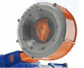 nerf dart drum