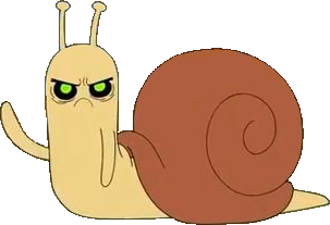 adventure time snail figure