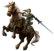 Link-on horse