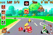 Mario Kart Super Circuit Gameplay