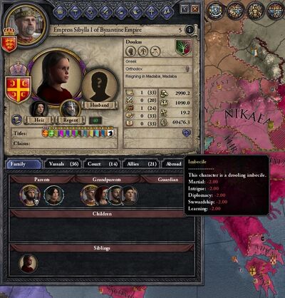 CK2-imbecile