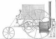 Trevithicks Dampfwagen