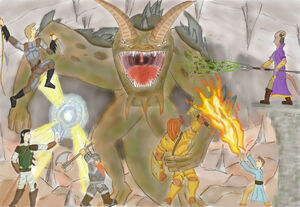 D&D Tarrasque Poster