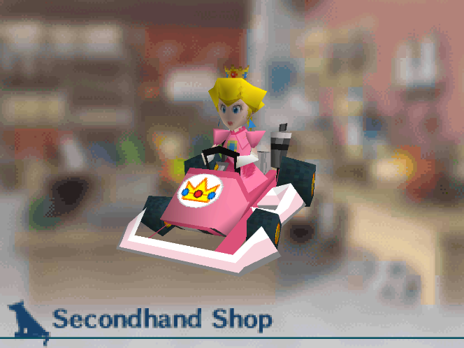 princess peach remote control kart