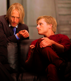 Haymitch y Peeta