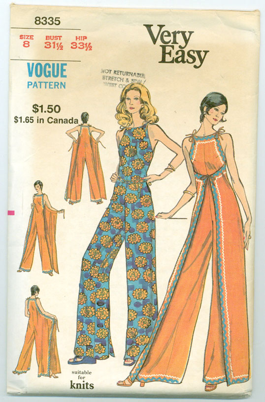 Vogue 8335 Vintage Sewing Patterns