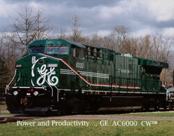 GE AC6000CW Demonstrator