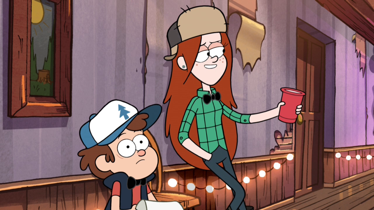 Image S1e7 Dipper And Wendy Talking Png Gravity Falls Wiki
