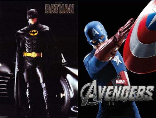 Batman Vs. Cap