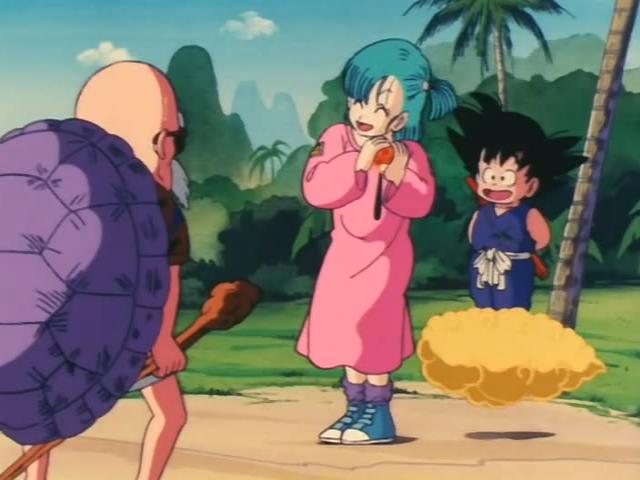 Image - Bulma Thanking Roshi.jpg - Dragon Ball Wiki