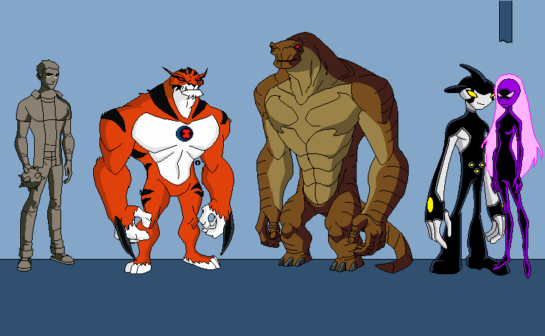 ben 10 omniverse side characters