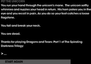 Dragons and Tears Pet The Unicorn