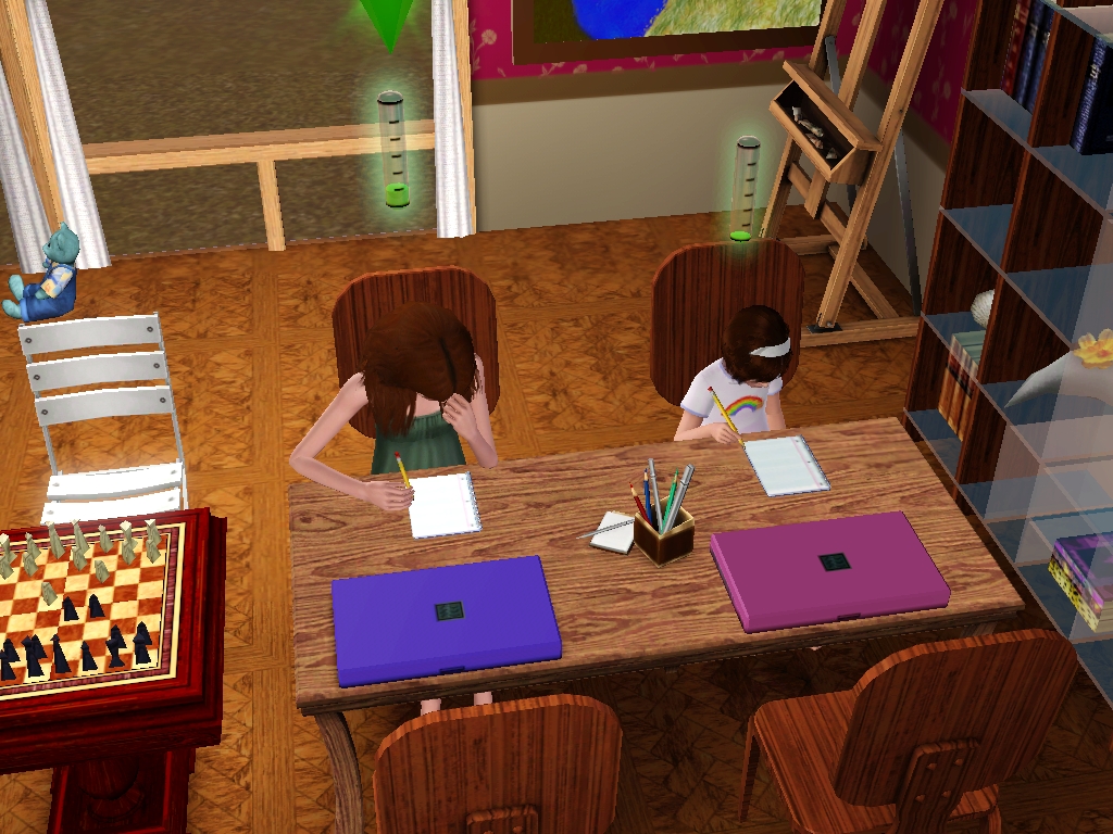 How to do homework on sims 3 wii