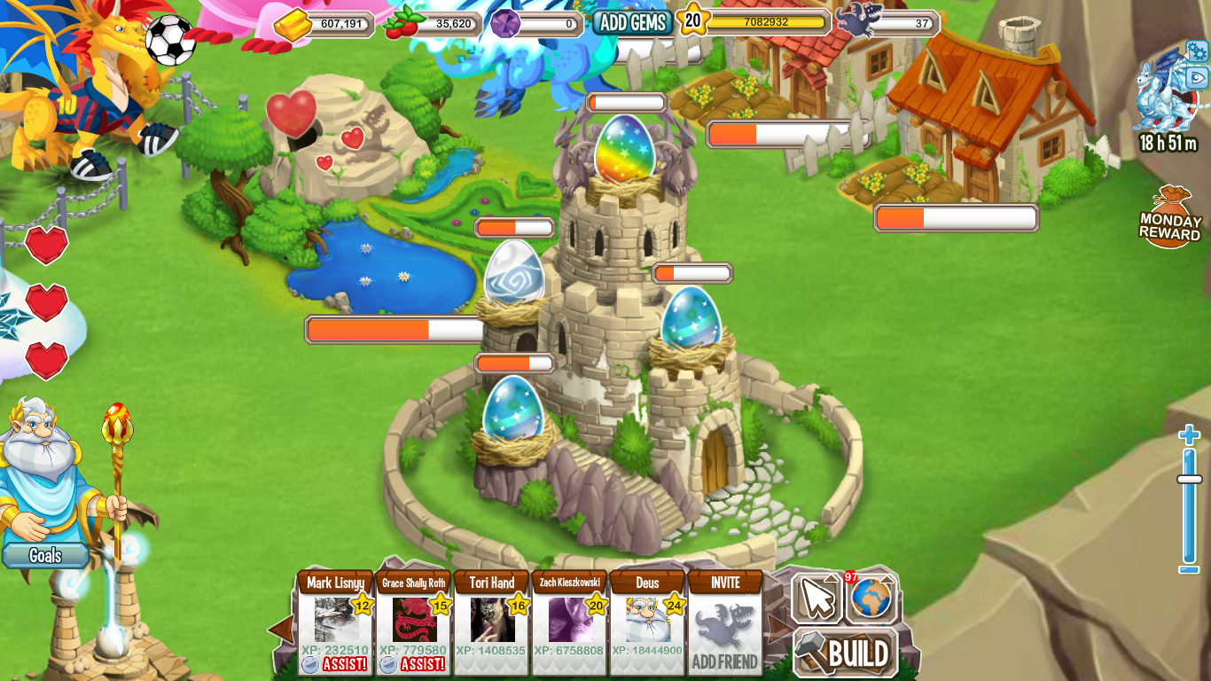 breed legendary dragon egg dragon city