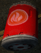 Red explosive barrel