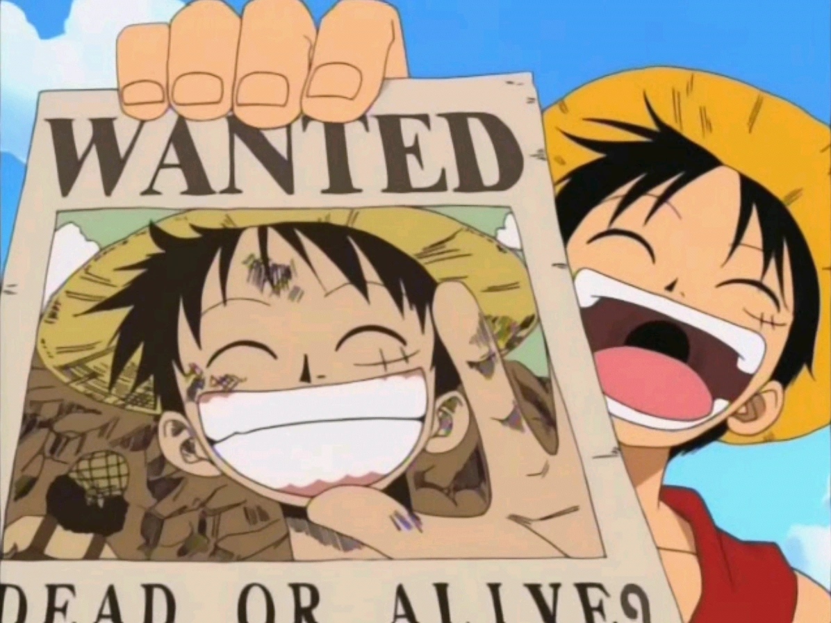 Imagen Luffy mostrando su One Piece Wiki Imagen Luffy mostrando su One Piece Wiki