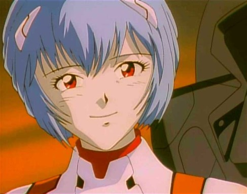 evangelion rei smile