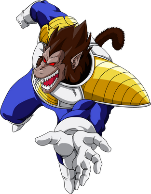 dbz vegeta oozaru