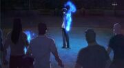 Ogami threatens the gang