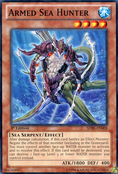 Armed Sea Hunter - Yu-Gi-Oh!