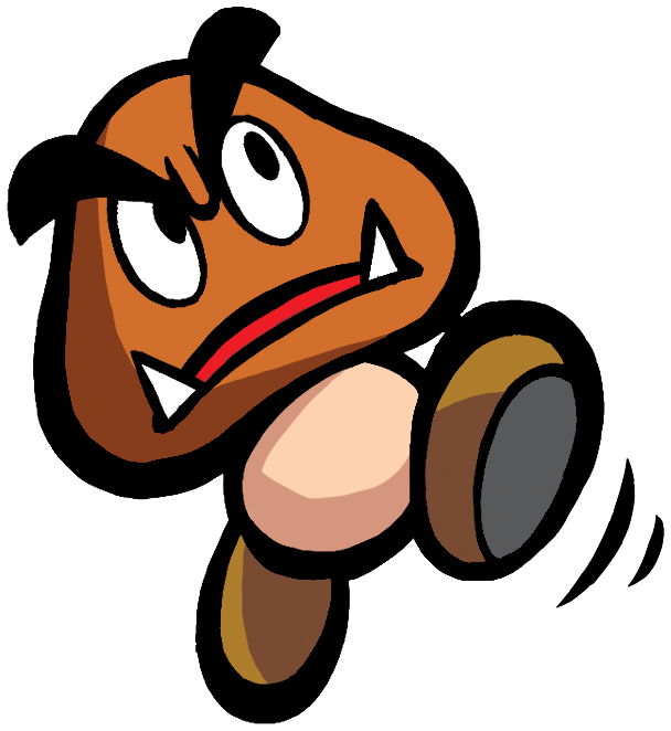 Image Goomba Mplpng Mariowiki The Encyclopedia Of Everything Mario 4335