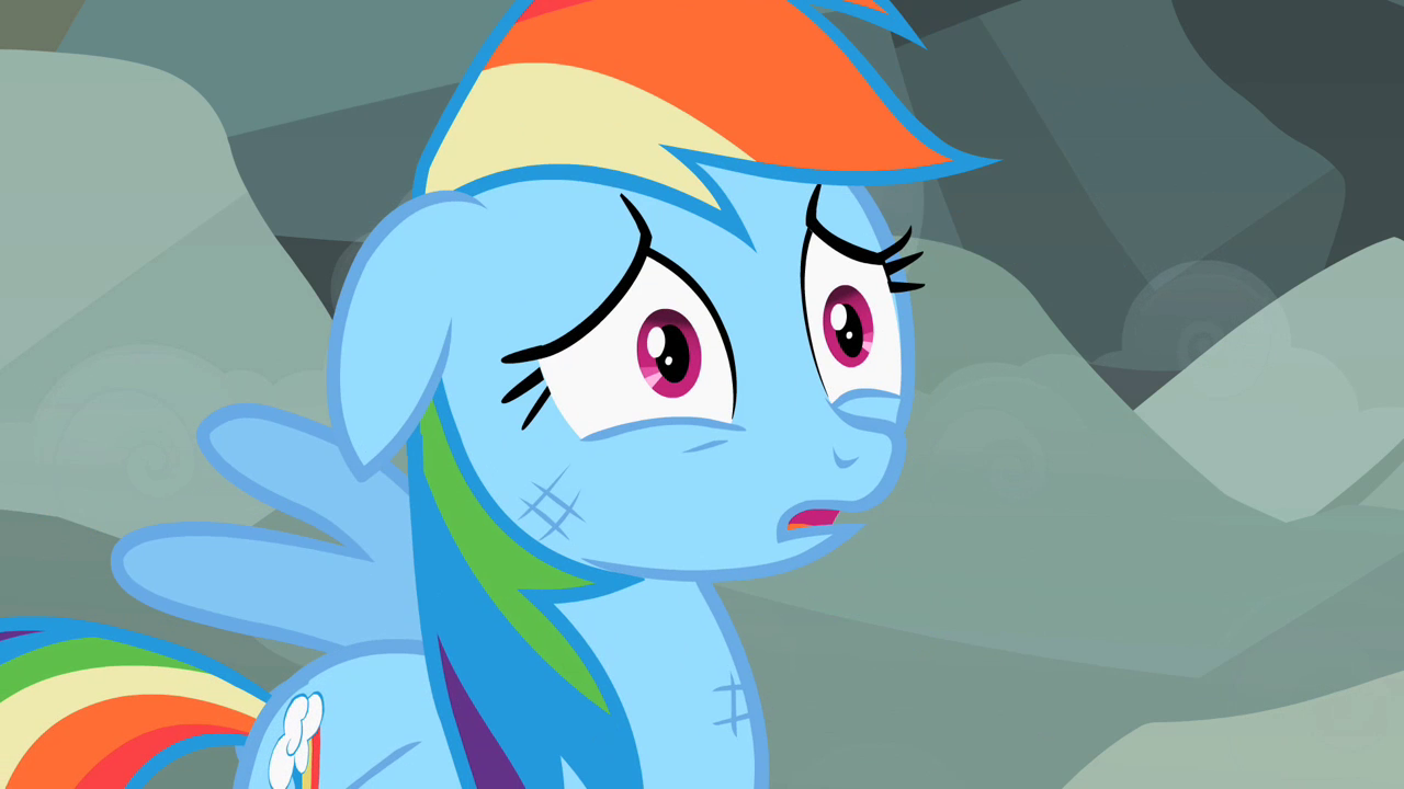 Image Rainbow Dash worried S2E07.png My Little Pony Friendship is