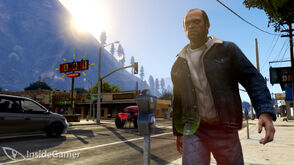 Trevor walking