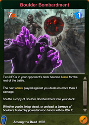 693 Boulder Bombardment