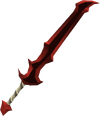 Dragon longsword detail