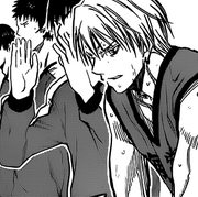 Kise on the bench
