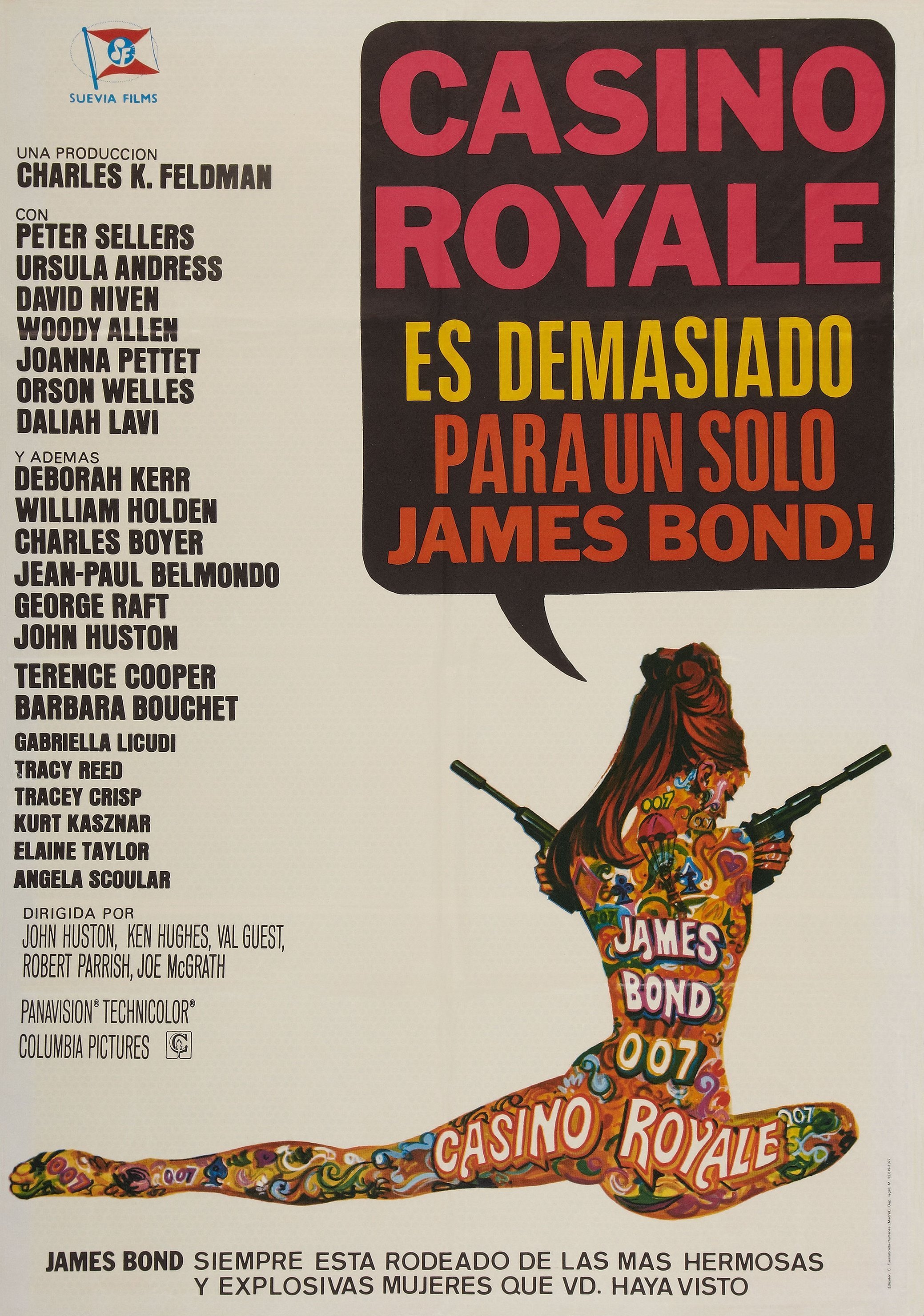 casino royale 1967 worst bond movie