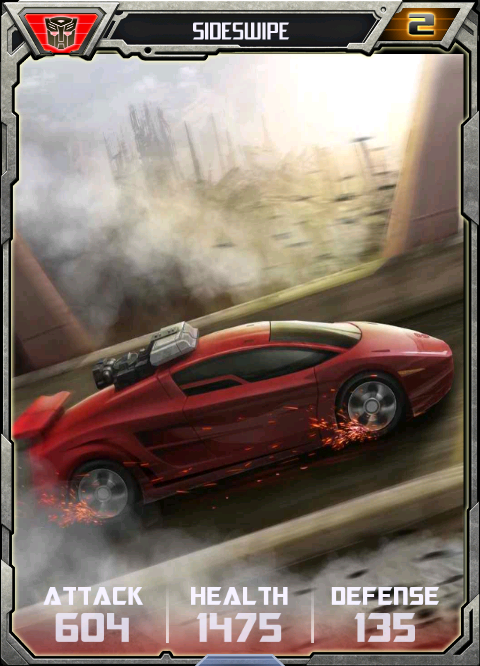 transformers sideswipe auto