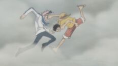 Luffy Contra Coby