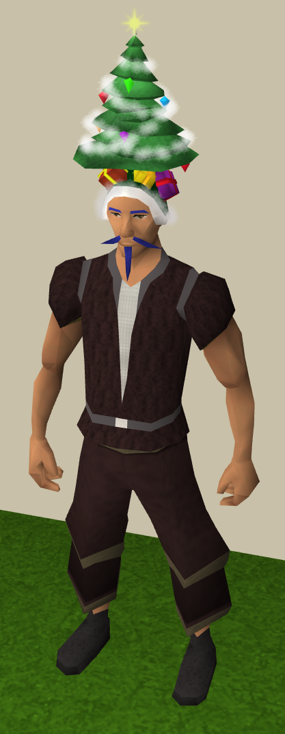 Image - Christmas tree hat equipped.png - The RuneScape Wiki