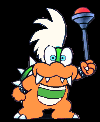 super mario world larry koopa