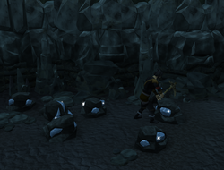 Mining magic stone