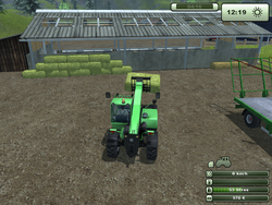 FS13 square hay bales