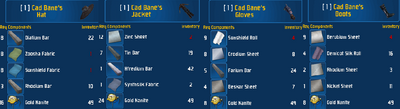 Cad Banes Set