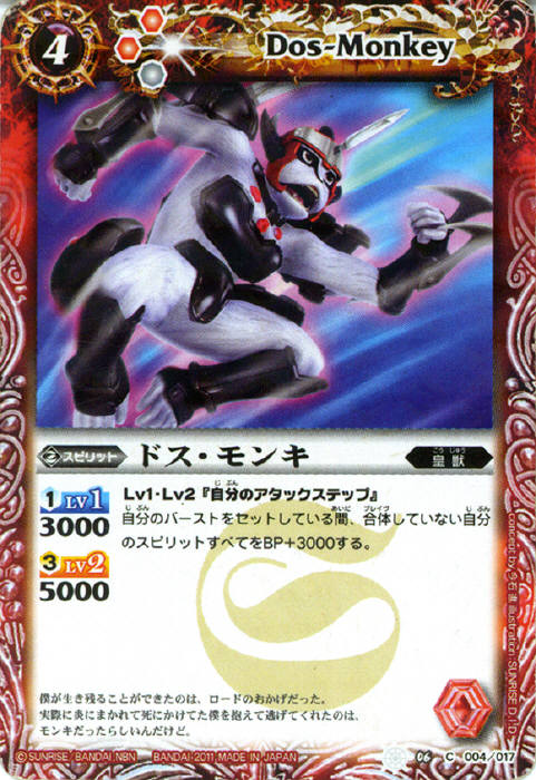種類:Spirit/造型:今石進/插圖:SUNRIZE_D.I.D.