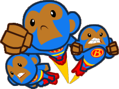 bloons td 5 super monkey