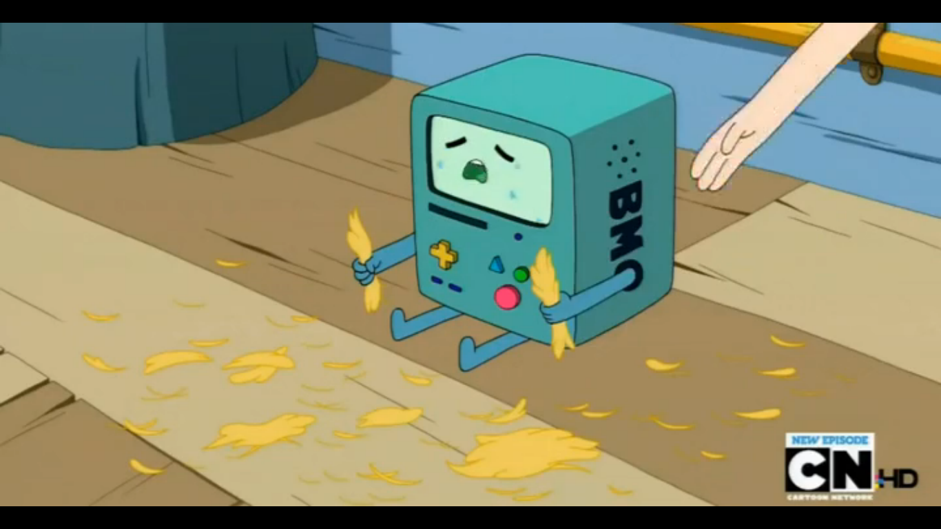 adventure time when finn finds bmo